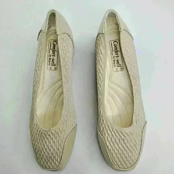 Stretch'n Form by Beacon Beige Women Comfort Shoes Size 8.5/9/10 New - Picture 5 of 10